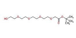 HO-PEG4-CH2COOtBu，cas:169751-72-8，乙酸叔丁酯-四聚乙二醇