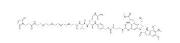 MA-PEG4-vc-PAB-DMEA-duocarmycin SA 