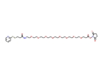 cas:1252257-56-9，2,5-dioxopyrrolidin-1-yl 3-oxo-1-(pyridin-2-yldisulfanyl)-7,10,13,16,19,22,25,28-octaoxa-4-azahentriacontan-31-oate