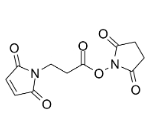 cas:55750-62-4，3-Maleimido-propionic NHS ester， 3-马来酰亚胺丙酸 N-羟基琥珀酰亚胺酯