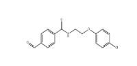 cas:1226050-10-7，N-(2-(4-Chlorophenoxy)ethyl)-4-formylbenzamide