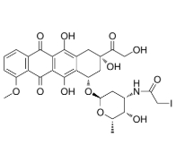 cas:114390-30-6，N-(Iodoacetamido)-Doxorubicin， ADC试剂