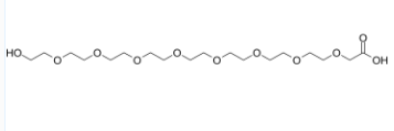 HO-PEG8-CH2COOH，羥基八聚乙二醇乙酸