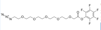 Azido-PEG5-CH2CO2-PFP的性質與應用，2144777-92-2