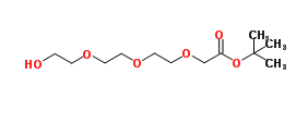 Hydroxy-PEG3-t-butyl acetate，羥基三聚乙二醇乙酸叔丁酯