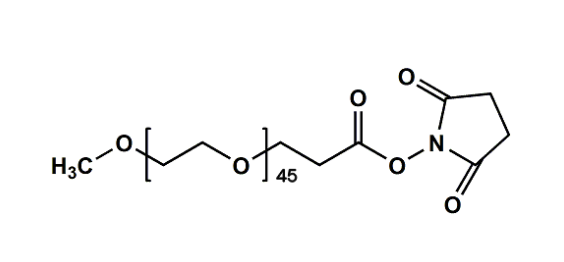 mPEG45-OCH2CH2COONHS Ester  