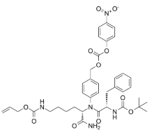 Boc‐Phe‐(Alloc)Lys‐PAB‐PNP，1160844-44-9，ADC试剂