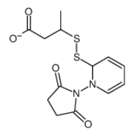 2,5-dioxopyrrolidin-1-yl 3-(pyridin-2-yldisulfanyl)butanoate，107348-47-0，ADC试剂