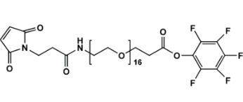 Maleimide-NH-PEG16-CH2CH2COOPFP Ester  