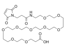 	Mal-amido-PEG9-acid  