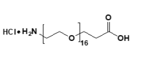 H2N-PEG16-CH2CH2COOH HCl  