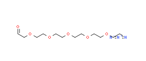 Ald-CH2-PEG5-azide，叠氮-五聚乙二醇-乙醛