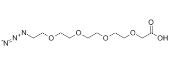 Azido-PEG4-CH2CO2H，A叠氮-四聚乙二醇-乙酸