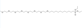 m-PEG8-(CH2)12-phosphonic acid ethyl ester，甲氧基聚乙二醇8-十二烷基膦酸乙酯