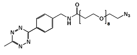 Methyltetrazine-CH2NHCO-PEG8-N3  