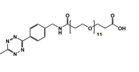 Methyltetrazine-CH2NHCO-PEG11-CH2CH2COOH  