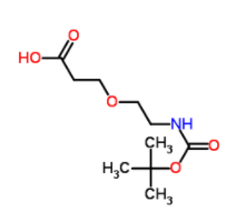 	Boc-NH-PEG1-CH2CH2COOH   