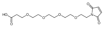 Maleimide-PEG4-CH2CH2COOH，馬來酰亞胺-四聚乙二醇-丙酸