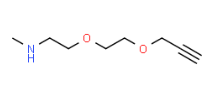 Alkyne-PEG2-methylamine，ropargyl-PEG2-methylamine，1835759-76-6，ADC试剂