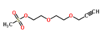 Alkyne-PEG3-mesyl，Propargyl-PEG2-Ms，943726-01-0，ADC试剂