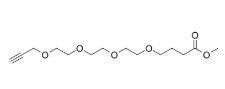 Alkyne-PEG4-(CH2)3-methyl ester，Propargyl-PEG4-CH2-methyl ester，1872433-63-0，抗体- 药物偶联物