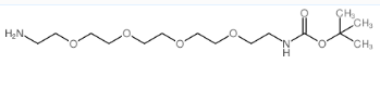 BocNH-PEG4-CH2CH2NH2 ，胺基四聚乙二醇氨基叔丁氧羰基
