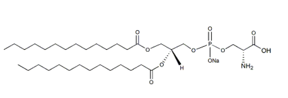 DMPS，cas:105405-50-3，1，2-二肉豆蔻酰基-sn-甘油-3-磷酸-L-丝氨酸