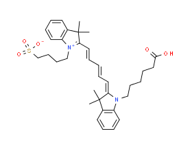 Cy5 Acid(mono SO3)，644979-16-8，齐岳生物