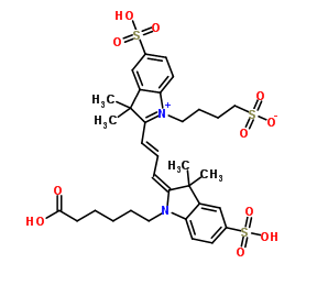 Cy3 Acid(tri SO3)，146397-18-4，齐岳生物