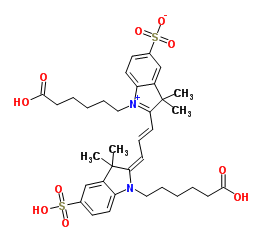 Cy3 DiAcid(DiSO3)，CY3双酸花青素，齐岳生物
