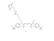 CAS：1258496-90-0，Sulfo-Cy3 Maleimide，水溶 Cy3-Maleimide
