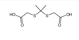 CAS : 4265-58-1，TK-COOH，2,2’-[丙烷-2,2-二基雙(硫)基]二乙酸