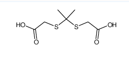 丙烷-2,2-二基双（硫）基二乙酸，4265-58-1