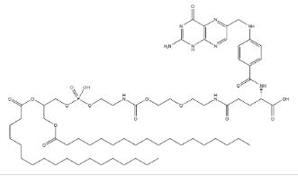 DSPE-PEG-FA，磷脂-聚乙二醇-乙酸