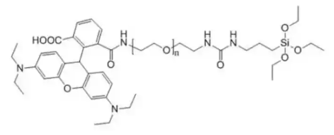 Silane-PEG-Rhodamine，罗丹明B聚乙二醇三乙氧基硅烷