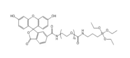 Silane-PEG-FITC，硅烷-聚乙二醇-荧光素