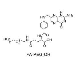 FA-PEG-OH，叶酸-聚乙二醇-羟基