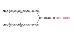 2-arm PEG-CM，两臂聚乙二醇乙酸