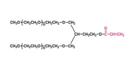 2-arm PEG-AA，两臂聚乙二醇丙烯酸酯.png