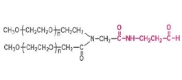 2-arm PEG-CHO，两臂聚乙二醇丙醛，生物偶联剂、交联剂、修饰剂