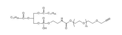 DSPE-PEG-Alkene，磷脂化合物磷脂-聚乙二醇-炔基，具相容性和稳定性