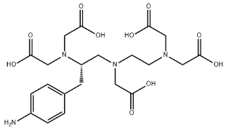 p-NH2-Bn-DTPA，S-2-(4-氨基苄)-二乙烯三胺五乙酸，双功能配体