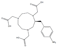 大环化合物NOTA-p-NH2-Bn可与金属离子形成稳定配合物，CAS号142131-37-1