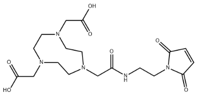 NOTA-Maleimide，NOTA-马来酰亚胺，标记肽和抗体螯合剂