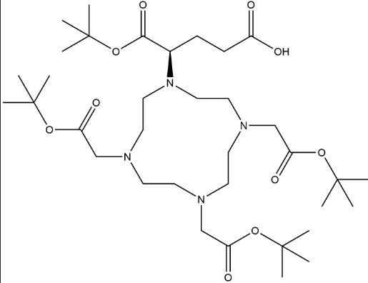 (R)-DOTAGA-(COOt-Bu)4，大环化合物，良好配位能力，CAS号817562-90-6