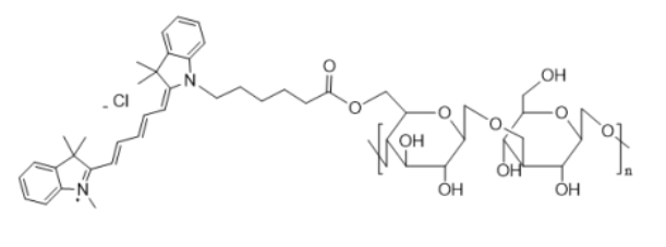 Dextran-Cyanine5，葡聚糖-CY5，接枝Cyanine5（CY5）荧光染料