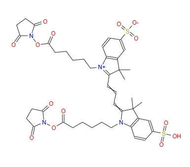 DSPE-PEG-CY3，CAS号: 146397-20-8，荧光标记物