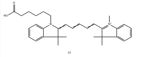 Cy5-羧酸，Cy5 COOH，CAS号1032678-07-1，强烈红色荧光特性的染料