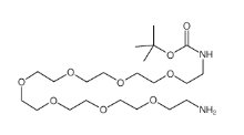 Amine-PEG7-NH-Boc，206265-98-7