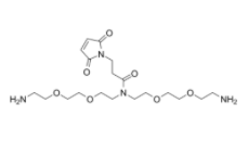 N-Mal-N-bis(PEG2-amine)	 